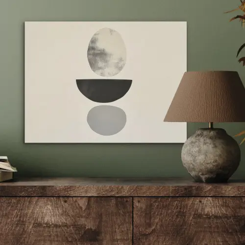 Beige - Japandi - Wabi sabi PET vilt klein -sfeer2