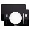 Knoflook - Zwart - Wit Placemat vinyl groot -zzsfeer2_Kitchenyeah-website