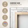 Patroon - Sterren - Zuurstok - Wit canvas 2cm xxl 828 -sfeer2