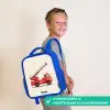 Brandweerwagen - Getekend - Rood Kinderrugzak - Blauw middel -sfeer3_NL