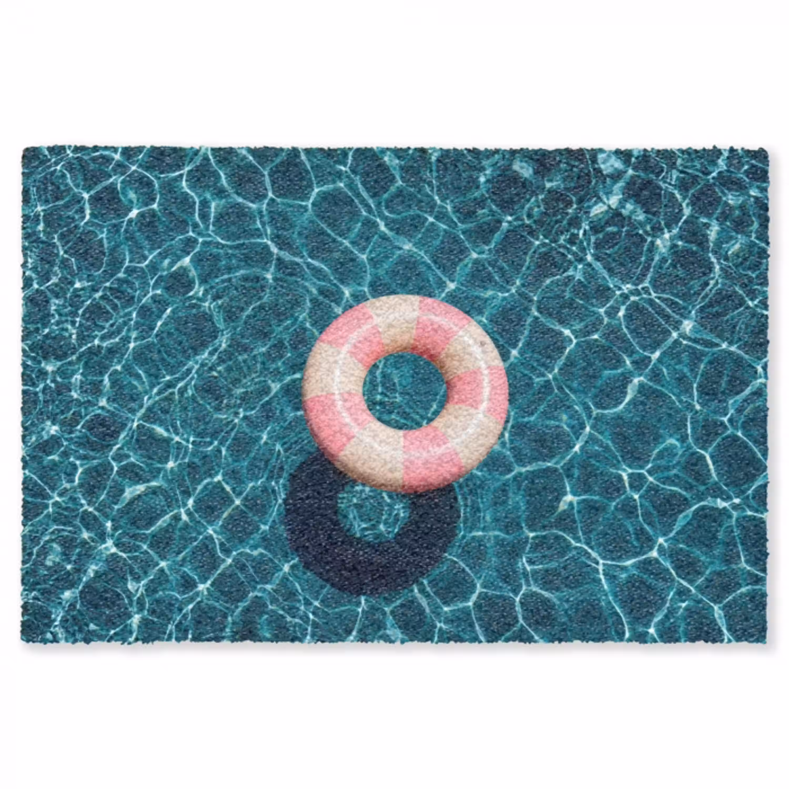 Drijvend - Zwemband - Water Vloerkleed Rechthoek klein -3d