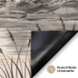 Bergtop - Meer - Bloesem Deurmat klein -antislip_DE