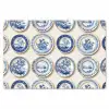 Borden - Bomen - Planten - Blauw Placemat vinyl groot 368 -zzsfeer1_Kitchenyeah-website