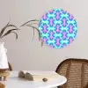 Regenboog - Neon - Kleuren Wandcirkel plexiglas klein 852 -sfeer4