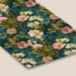 Wilde bloemen - Botanisch - Patroon - Roze - Romantisch fotolijst zwart zonder passe partout klein 224 -zsfeer6