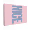 Nice - Paars - Roze canvas 2cm klein -z3d