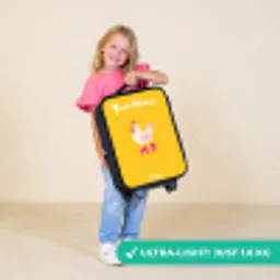 Kip - Rolschaatsen - Geel Kinderkoffer - Zwart klein -sfeer2_UK