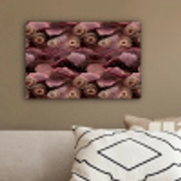 Koraal - Organisch - Roze canvas 2cm klein 34 -sfeer3
