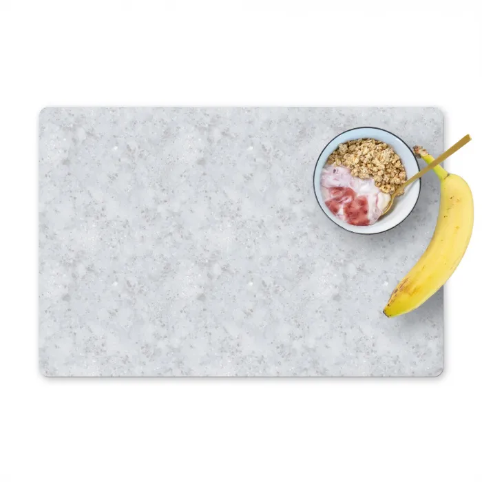 Grijs - Terrazzo-effect - Beton Placemat vinyl groot 368 -zzzproduct_Kitchenyeah-website