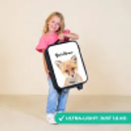 Vicky Vosje Kinderkoffer - Zwart klein -sfeer2_UK