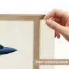 Illustratie - Blauw - Vogel Light Box met batterij (Wandlamp) middel -USP_websiteprintNL