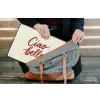 Ciao bella - Rood - Wit - Minimalistisch laptophoes neopreen klein -tas
