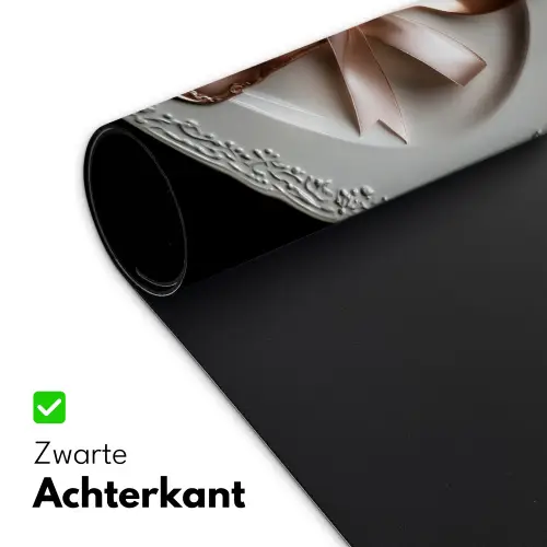 Rose - Strik - Bestek Muismat XXL klein -sfeer2