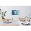 Paardenbloem - Wind - Blauw Muursticker klein -eettafel