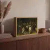 De Nachtwacht - Kunst - Oude meesters - Rembrandt Light Box met batterij (Wandlamp) middel -sfeer2