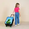 Spierbundelsaurus Kinderkoffer - Zwart klein -sfeer1