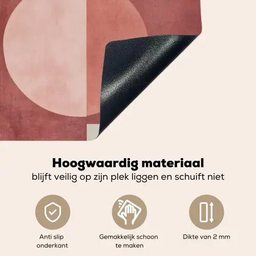 Figuren - Abstract - Roze Inductie beschemer met haakjes klein -ky-onderkant-nl