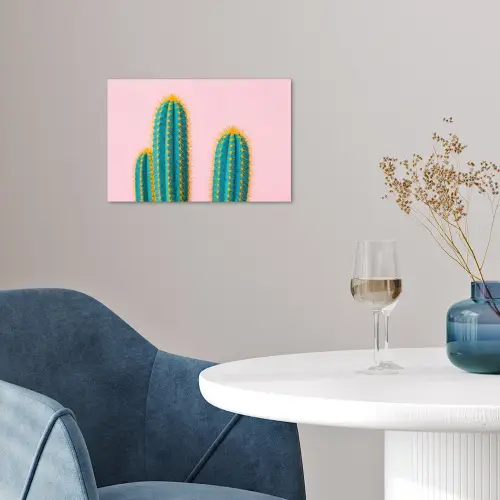 Cactussen - Modern - Pastel poster papier klein -sfeer3