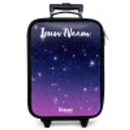 Sterren - Galaxy - Blauw - Roze Kinderkoffer - Zwart klein -zzz_website3d