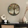 Levensboom - Boom - Abstract - Modern Fotolijst rond zonder passe partout klein -sfeer1