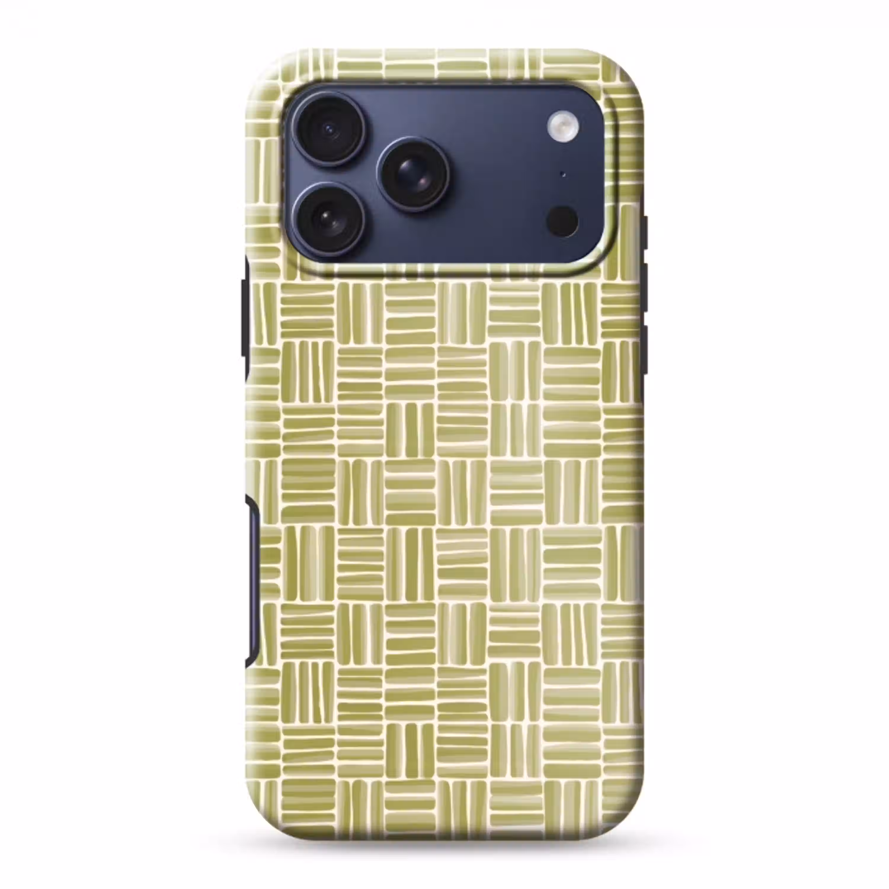 Vlecht - Patroon - Groen Toughcase MagSafe Apple iPhone 17 Pro Max klein 1019 -3d