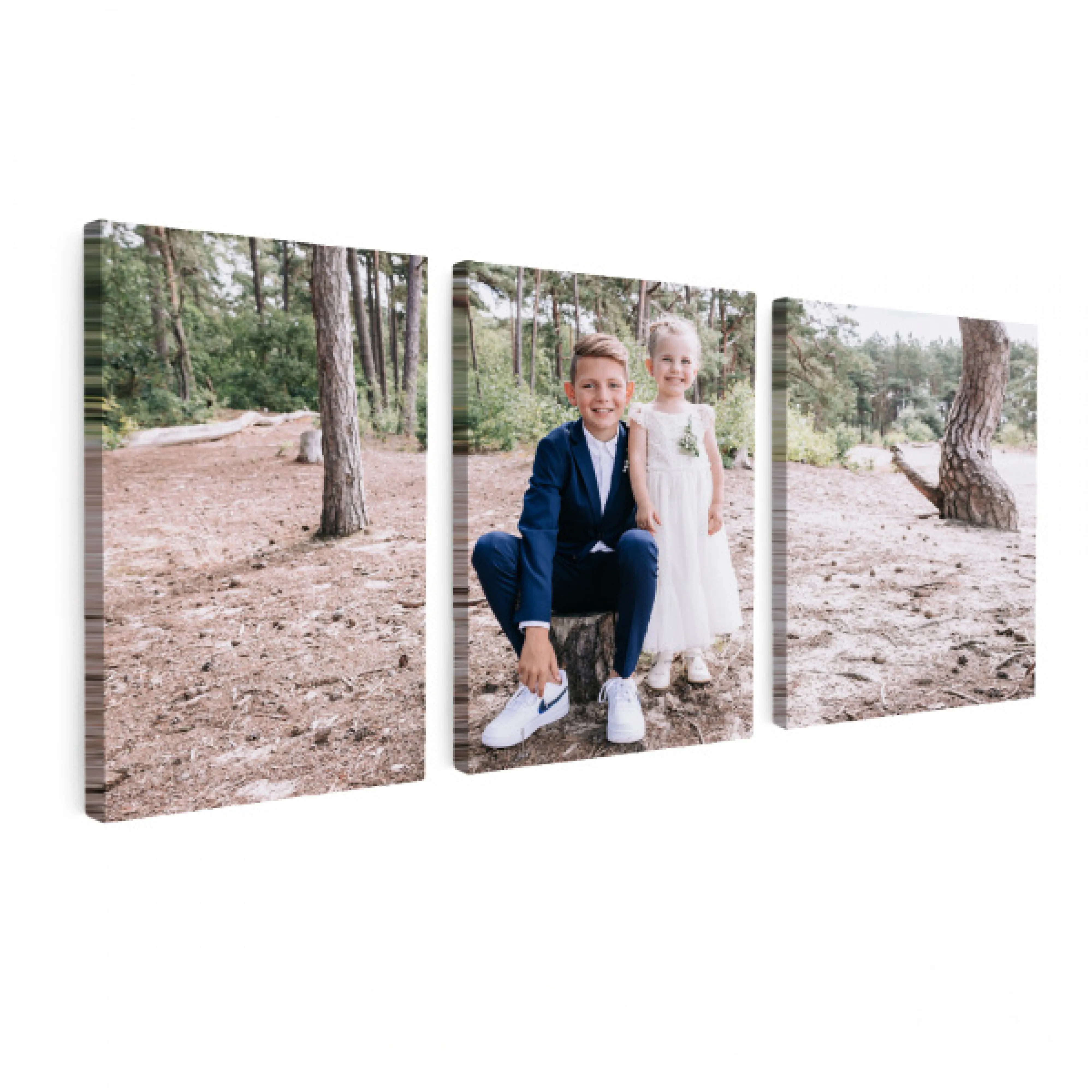 Canvas drieluik - 90x40 cm