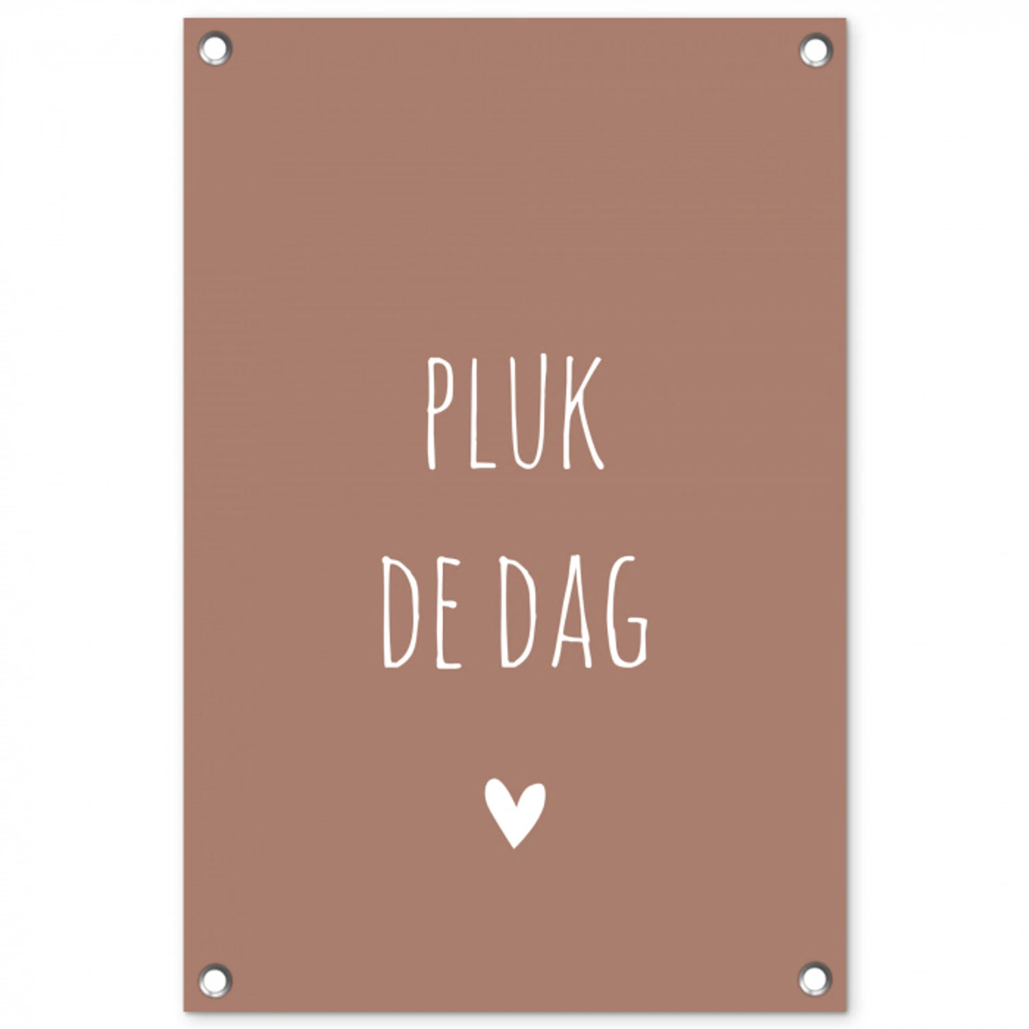 Carpe diem - Spreuken - Pluk de dag - Quotes tuinposter los doek klein -3d