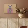 Panda - Pak - Zonnebril - Blauw PET vilt klein -sfeer4