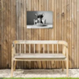 Chihuahua - Hond - Zonnebril - Humoristisch - Zwart - Wit - Spaghetti Tuinposter op houten frame 2 cm dik klein -sfeer4