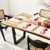 Abstract - Cirkels - Paars Placemat vinyl groot -zzsfeer4_Kitchenyeah-website