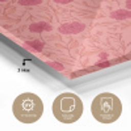 Weidebloemen - Romantisch - Roze plexiglas 5mm klein 11 -sfeer2