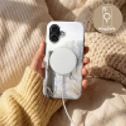 Hek - Sneeuw - Mist - Platteland - Nostalgisch Toughcase MagSafe Apple iPhone 17 klein -USP_MagsafeV
