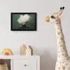 Hoed - Vrouw - Beige fotolijst zwart zonder passe partout klein -usfeer4_kinderkamer
