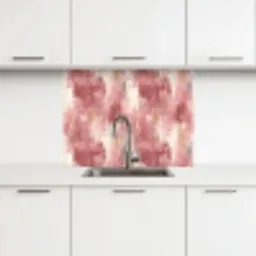 Penseelstrepen - Verweerd - Roze keuken achterwand 2 middel 865 -3d