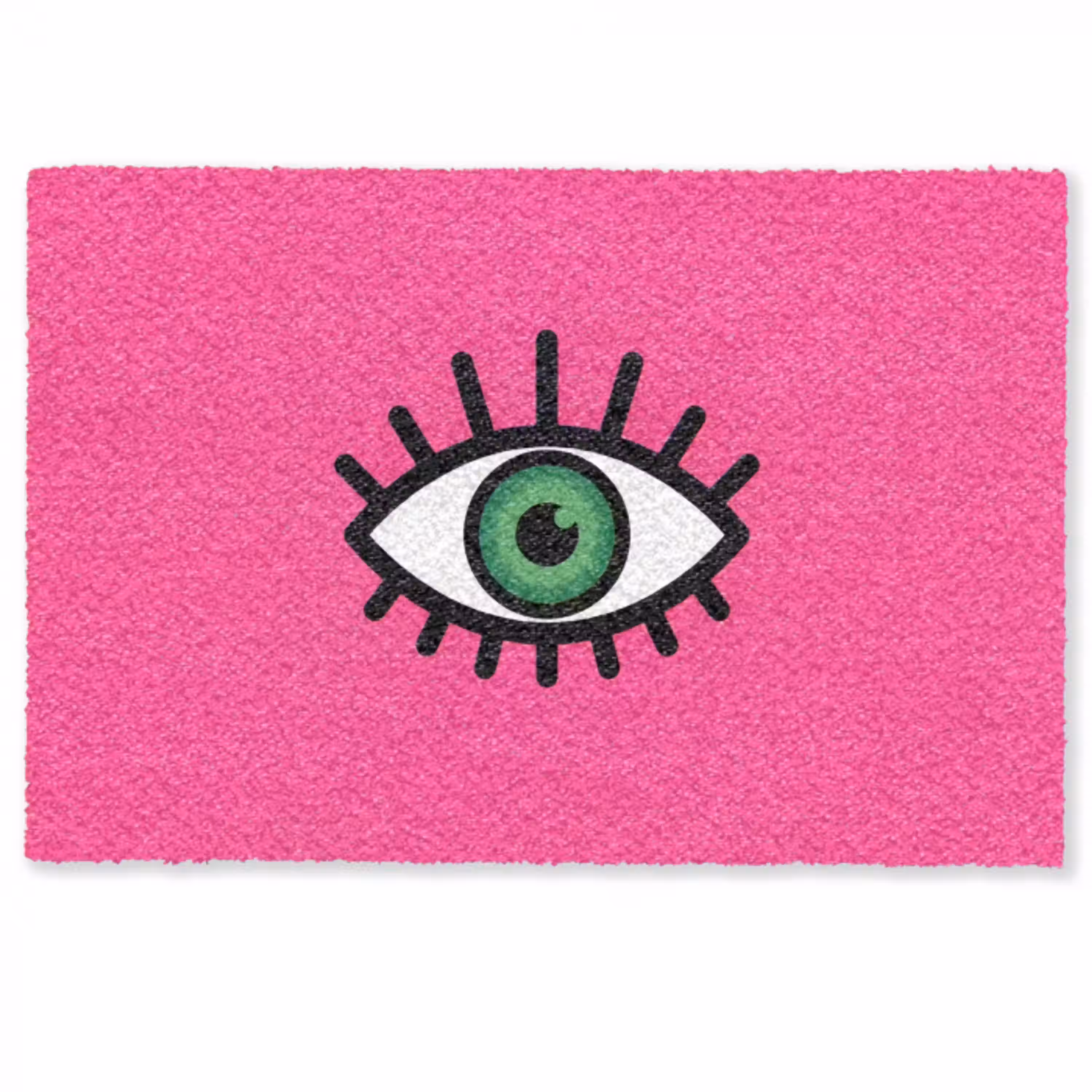 Minimalistisch - Oog - Roze Deurmat klein -zkaufland3d
