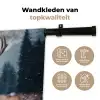Hert - Dieren - Landschap - Winter - Sneeuw Wandkleed katoen klein -sfeer2