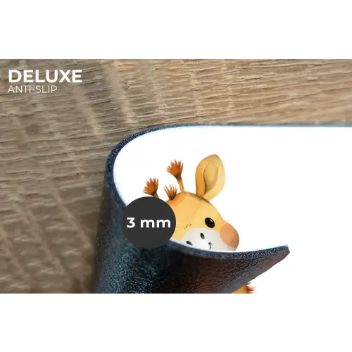 Giraf - Dier - Wilde dieren Placemat vinyl groot -closeup