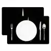 Schaar - Delfts blauw - Zwart Placemat vinyl groot -zzsfeer2_Kitchenyeah-website