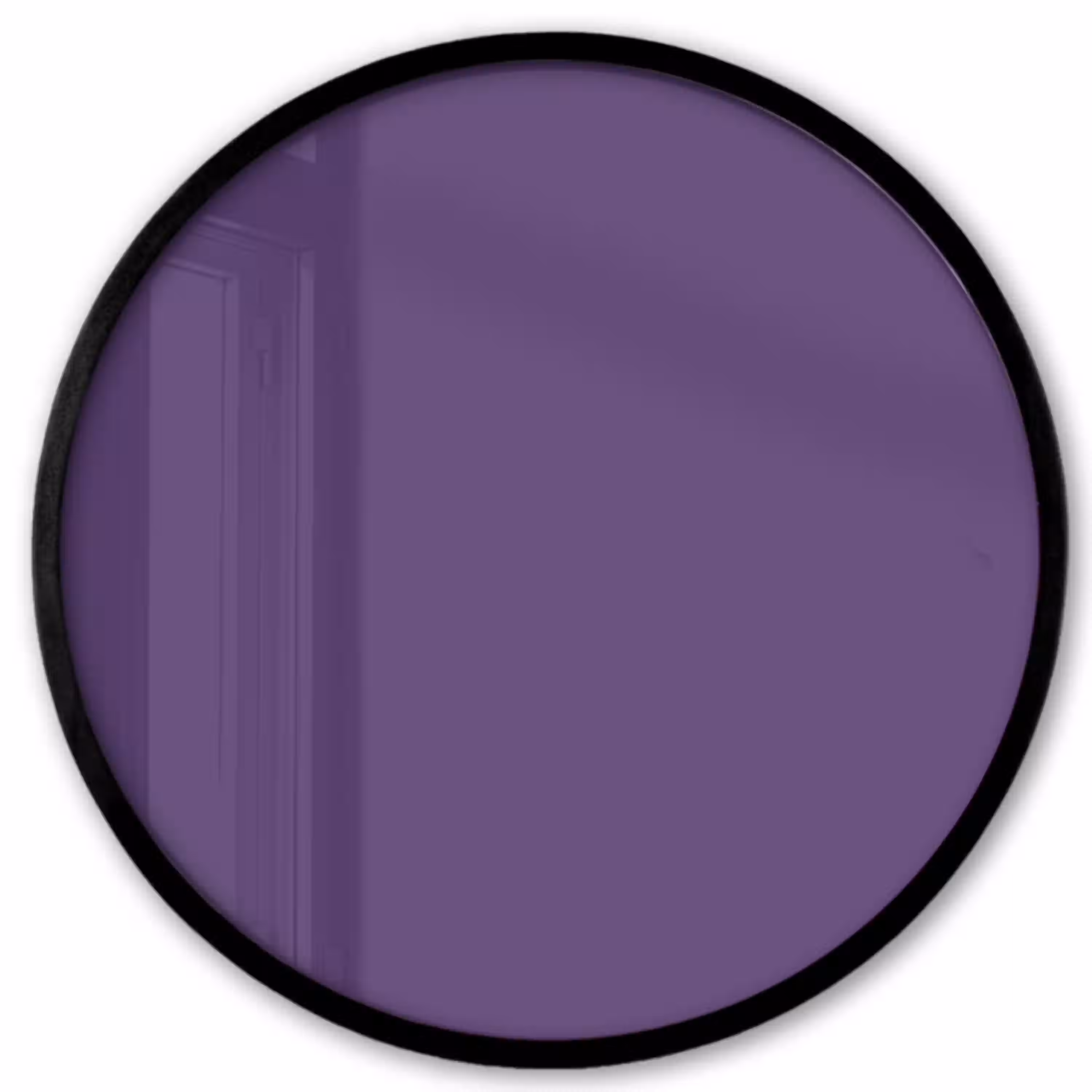 Deep - Plum - Paars Fotolijst rond zonder passe partout klein 856 -3d
