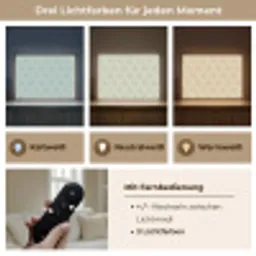 Waaiers - Patroon - Groen Light Box met batterij (Wandlamp) middel 907 -USP_lichtkleurDE