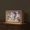 Goud - Paars - Marmer Light Box met kabel (Tafellamp) klein -z3d_website
