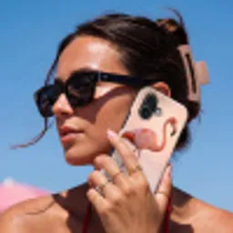 Flamingo - Water - Roze Toughcase MagSafe Apple iPhone 17 klein -Sfeer2V