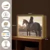 Harmonie - Ruiter - Zon Light Box met batterij (Wandlamp) middel -USP_websiteoverzichtNL