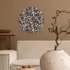 Marmer - Kleuren - Kiezels Wandcirkel plexiglas klein 852 -sfeer1