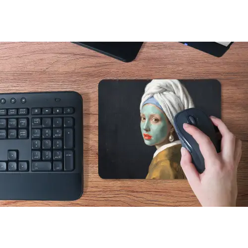 Iconisch - Modern - Kleurrijk muismat rubber klein -toetsenbord