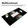 Bruin - Kok - Hondje Muismat XXL klein -sfeer4