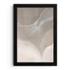 Golvende lijnen - Luchtstromen - Harmonieus fotolijst zwart zonder passe partout klein -3d