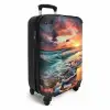 Golvende zee bij zonsondergang NBS - Handbagage koffer - Unisex middel -productfoto_3d