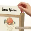 Basketbal - Net - Oranje Light Box met kabel (Kinderlampje) klein -USP_websiteprintNL