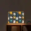 Dieren - Ruimtepakken - Sterren Light Box met batterij (Wandlamp kind) middel -sfeer1_kind
